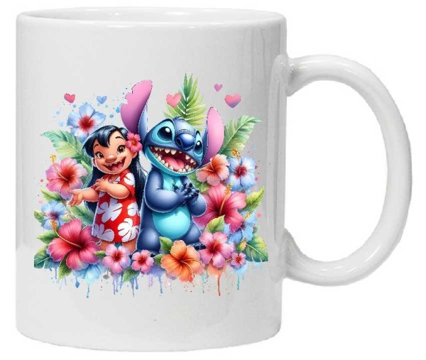 Cana personalizata cu imprimeu "LILO & STITCH 2", CRD PRINT