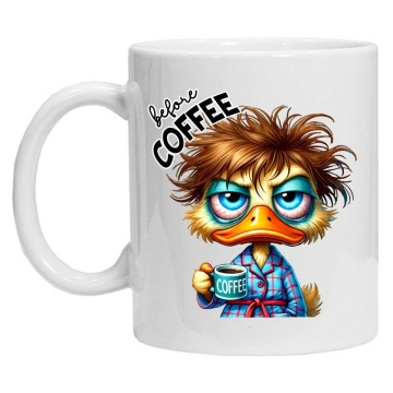 Cana personalizata cu imprimeu "inainte si dupa cafea - model 6", CRD PRINT - Img 3