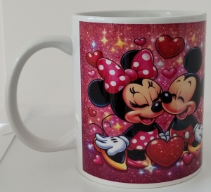 Cana personalizata "mickey si minnie 3", CRD PRINT - Img 5