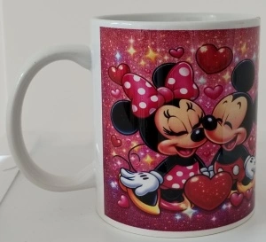 Cana personalizata "mickey si minnie 3", CRD PRINT - Img 5