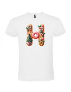 Tricou personalizat cu imprimeu de iarna "litera H", CRD PRINT
