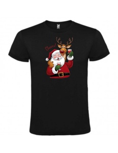 Tricou personalizat, "MOS CRACIUN haios", model 10 , CRD PRINT - Img 2