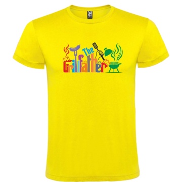 Tricou personalizat pentru pescari, "The Grilfather" , CRD PRINT - Img 2