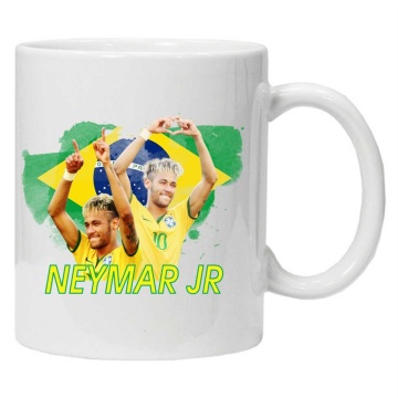 Cana personalizata cu imprimeu "MEYMAR JR - BRAZILIA", Alb, CRD PRINT - Img 1