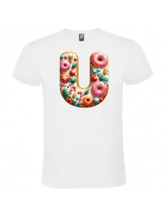 Tricou personalizat cu imprimeu de iarna "litera U", CRD PRINT
