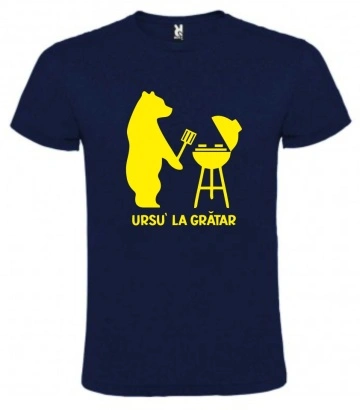 Tricou personalizat "URSU` LA GRATAR" , CRD PRINT