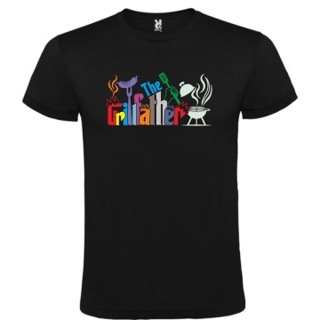 Tricou personalizat pentru pescari, "The Grilfather" , CRD PRINT - Img 1
