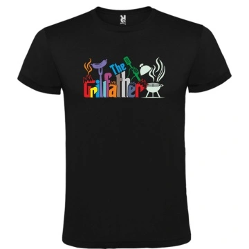 Tricou personalizat pentru pescari, "The Grilfather" , CRD PRINT