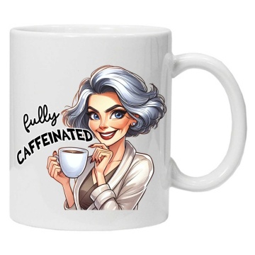 Cana personalizata cu imprimeu "inainte si dupa cafea - model 1", CRD PRINT - Img 2