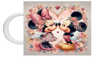 Cana personalizata "mickey si minnie 1", CRD PRINT - Img 2