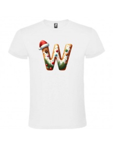 Tricou personalizat cu imprimeu de iarna "litera W", CRD PRINT