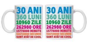 Cana personalizata "30ani 360luni .... " 30, CRD PRINT - Img 2
