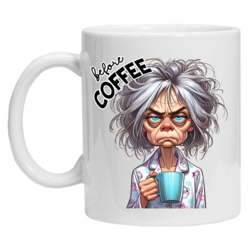 Cana personalizata cu imprimeu "inainte si dupa cafea - model 1", CRD PRINT - Img 3
