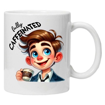 Cana personalizata cu imprimeu "inainte si dupa cafea - model 8", CRD PRINT - Img 3