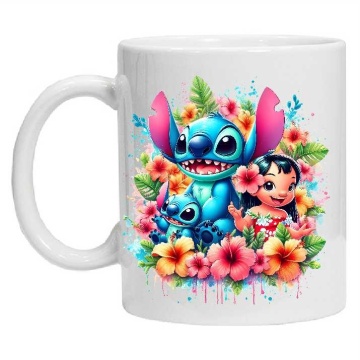 Cana personalizata cu imprimeu "LILO & STITCH 1", CRD PRINT - Img 3