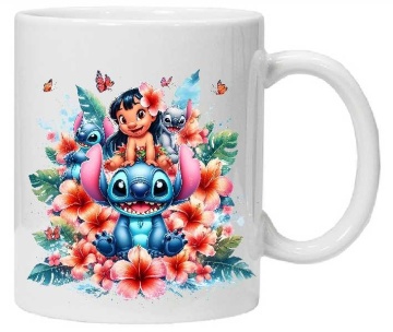 Cana personalizata cu imprimeu "LILO & STITCH 5", CRD PRINT - Img 1