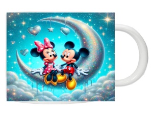 Cana personalizata "mickey si minnie 2", CRD PRINT - Img 1