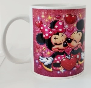 Cana personalizata "mickey si minnie 3", CRD PRINT