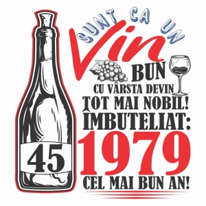 Cana personalizata "Sunt Ca Un Vin Bun ..." ,varsta 18-29, CRD PRINT, 330ml, alba - Img 3