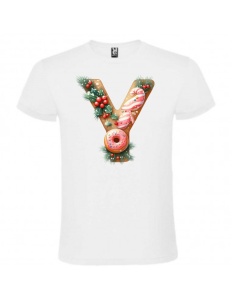 Tricou personalizat cu imprimeu de iarna "litera Y", CRD PRINT