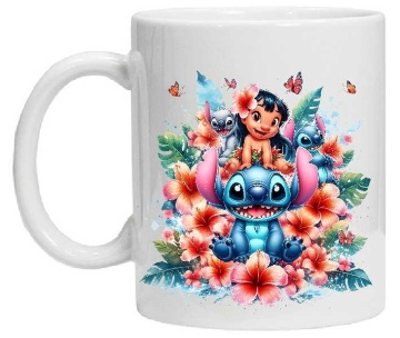 Cana personalizata cu imprimeu "LILO & STITCH 5", CRD PRINT - Img 2