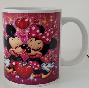 Cana personalizata "mickey si minnie 3", CRD PRINT - Img 2