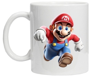 Cana personalizata "Super Mario 1", CRD PRINT - Img 2