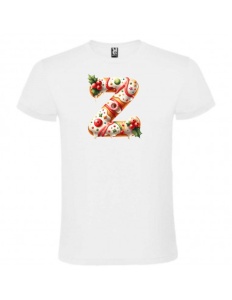 Tricou personalizat cu imprimeu de iarna "litera Z", CRD PRINT