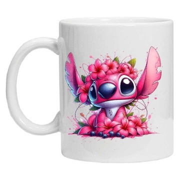 Cana personalizata cu imprimeu "ANGEL (STITCH) 3", CRD PRINT - Img 3