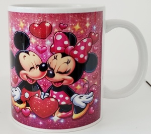 Cana personalizata "mickey si minnie 3", CRD PRINT - Img 3