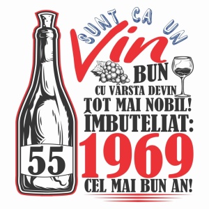 Cana personalizata "Sunt Ca Un Vin Bun ..." ,varsta 18-29, CRD PRINT, 330ml, alba - Img 5