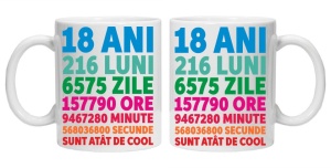 Cana personalizata "18ani 216luni .... " 18, CRD PRINT - Img 2