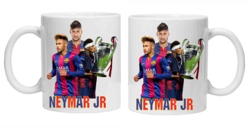Cana personalizata cu imprimeu "MEYMAR JR", Alb, CRD PRINT - Img 2
