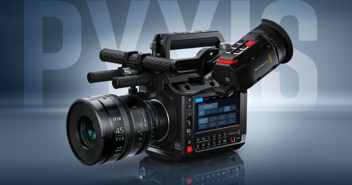 Blackmagic PYXIS 6K - Cea mai versatilă cameră digitală Full Frame din lume!