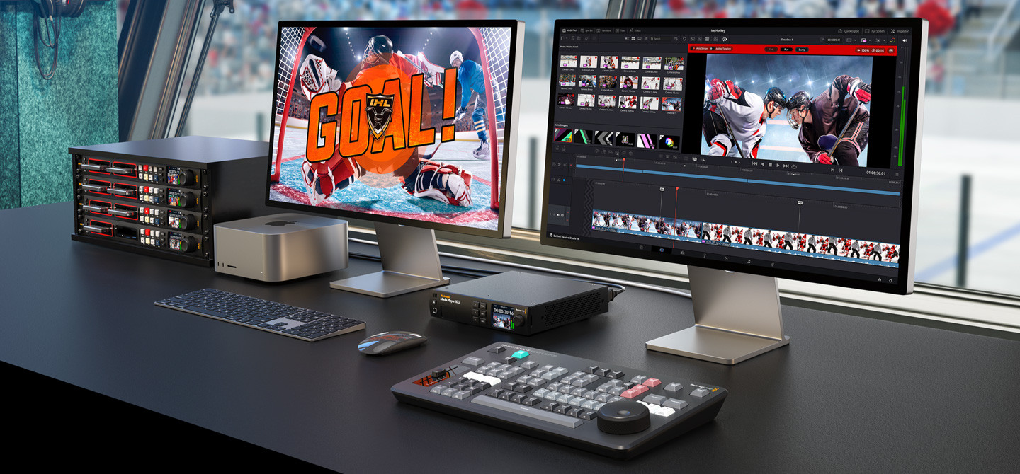 Obține replayuri broadcast puternice cu DaVinci Resolve