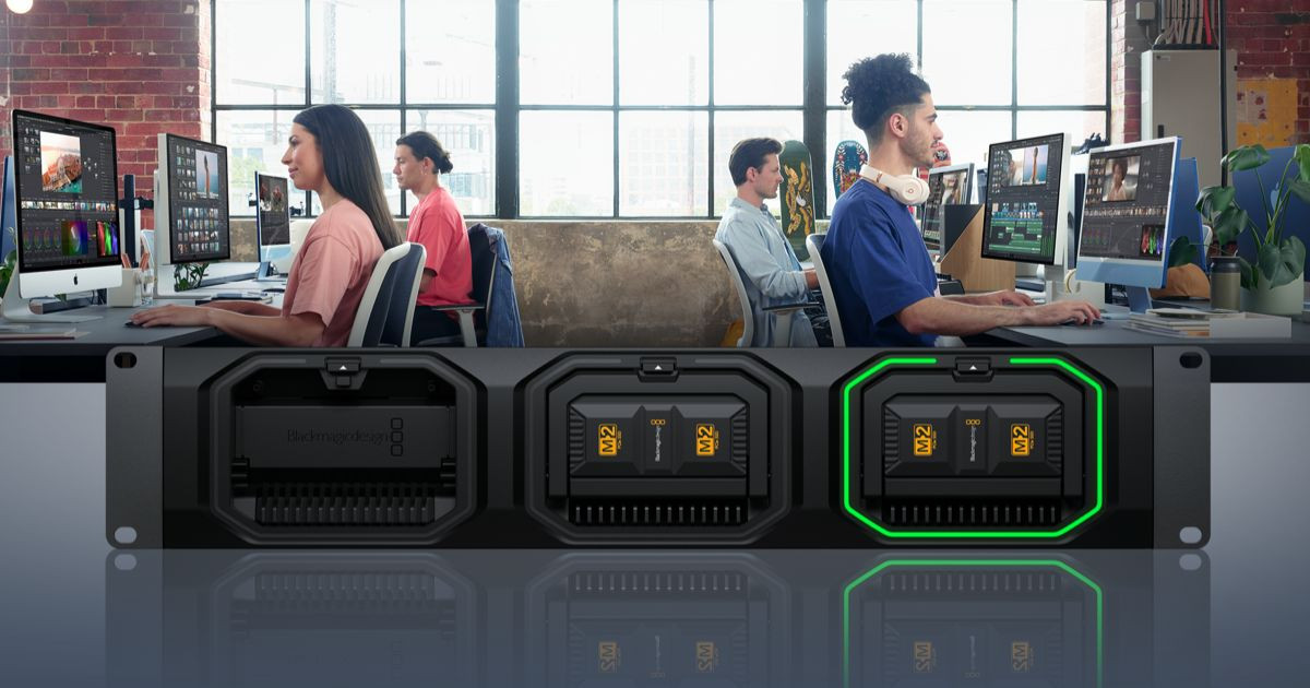Blackmagic Media Dock: Accelerează dramatic workflow-ul tău!