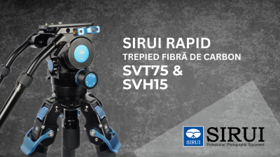 SIRUI SVT75: Trepiedul Video Rapid