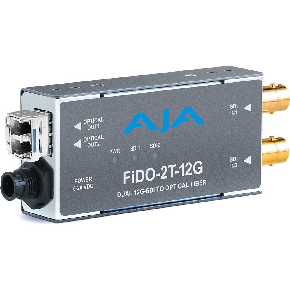 AJA FiDO-2T-12G デュアル12G-SDIコンバーター AJA FiDO-2T-12G デュアル12G-SDIコンバーター