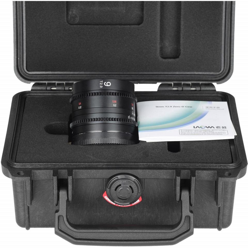Obiectiv Venus Optics Laowa 9mm T2.9 Zero-D Cine, Fuji X