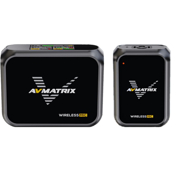 AVMATRIX WM12-1, Sistem Microfon Wireless cu 1 transmitator, USB-C