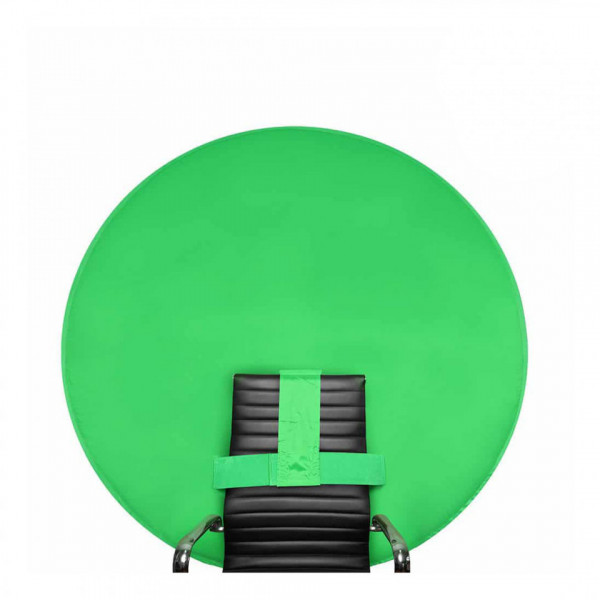 Caruba, Fundal pliabil pentru scaun, Verde, 142cm