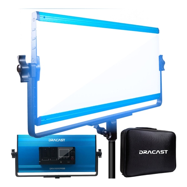 Dracast X Series LED1000, Panou LED Daylight, 43.2 x 20.5 cm, 70W