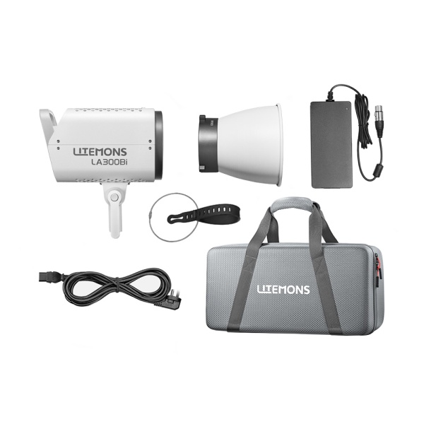 Godox Litemons LA300Bi K1, Kit Lampa LED Bi-Color, cu geanta de transport