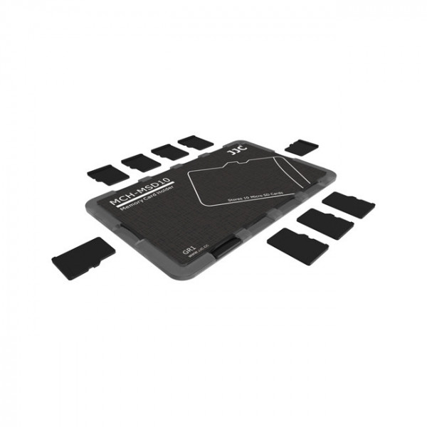 JJC MCH-MSD10GR, Suport carduri de memorie SD
