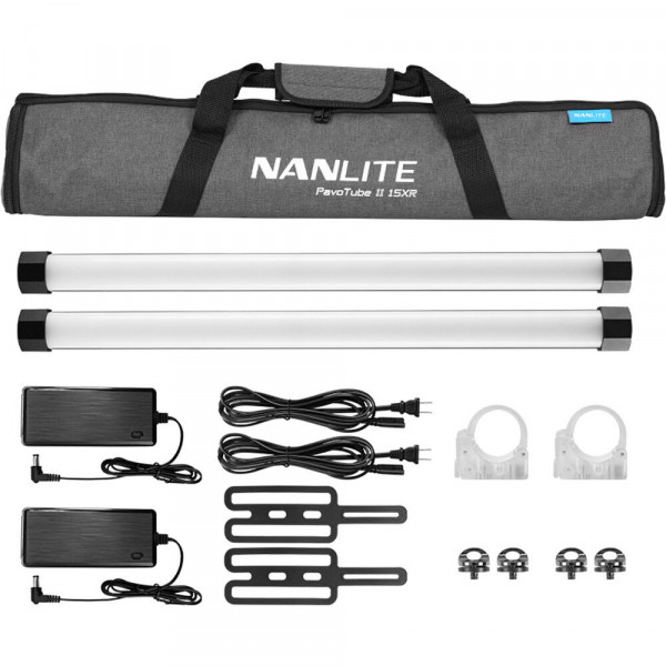 Kit 2 Lampi LED Nanlite PavoTube II 15XR RGB