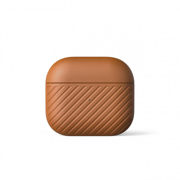 Moment, Husa Airpods Generatia 3 din piele, Cognac