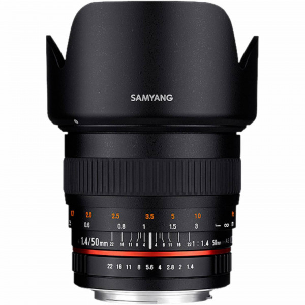Obiectiv Samyang 50mm f/1.4 AS UMC, Canon M