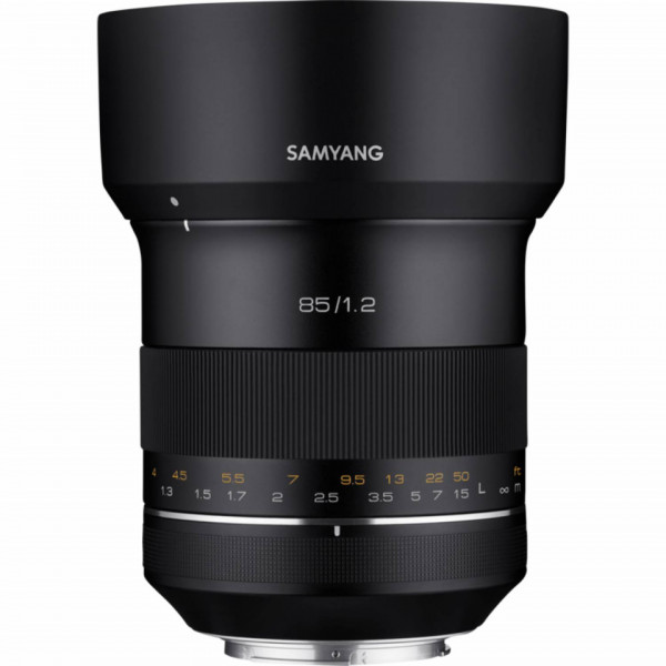 Obiectiv Samyang XP 85mm F/1.2, Canon