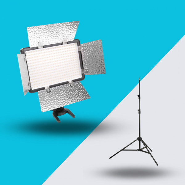 Pachet Godox LED308C II + Godox 304, Stativ lumini, 200cm