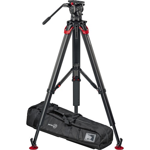 Sachtler System aktiv10T & flowtech 100 cu distribuitor Mid-Level